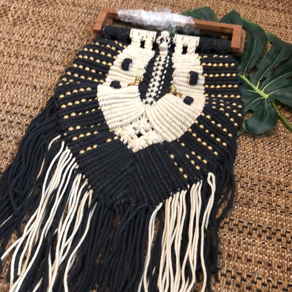 Cleobella Handbags - Cleobella Macrame Clutch Bag